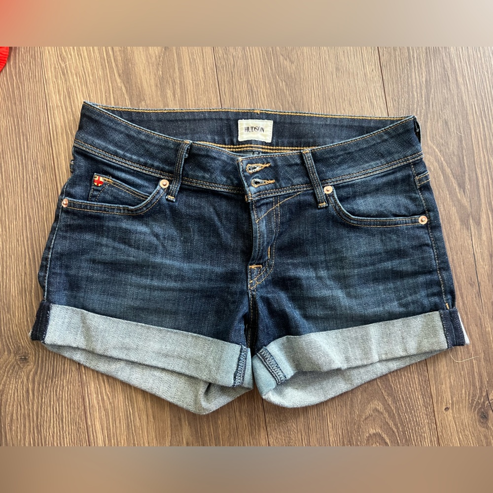 Hudson Jeans Dark Blue Women's Shorts